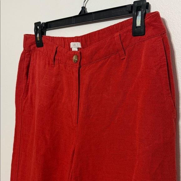 J.Jill Linen Blend Trouser Wide Leg Pants - Picture 3 of 7